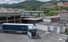 A Vado Ligure (SV) presentato il camion 100% elettrico di Scania 